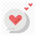 Liebe Romantik Chat Symbol