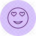Liebe Emoji Herz Symbol