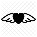 Liebe Flügel  Symbol