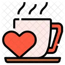 Liebe Kaffee  Symbol