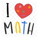 Liebe mathe  Symbol