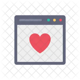 Liebe website  Symbol