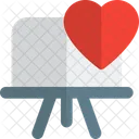 Liebe whiteboard  Symbol