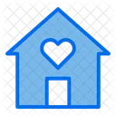 Liebe Zuhause Zuhause Verheiratet Symbol