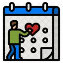 Liebesdate Datingdate Liebe Icon