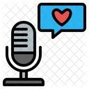 Liebe Podcast  Symbol