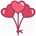 Liebesballon  Symbol