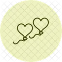 Liebesballon Symbol