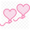 Liebesballon Symbol