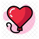 Valentinstag Rot Rosa Symbol