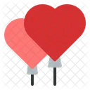 Liebe Valentinstag Herz Symbol