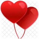 Liebesballon Luftballons Liebe Symbol