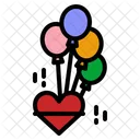 Liebesballon Herzballon Liebe Symbol