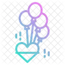 Liebesballon Herzballon Liebe Symbol