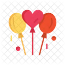 Liebesballon  Symbol
