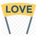 Liebe Banner Zeichen Symbol