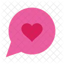 Liebesbotschaft Liebe Herz Icon