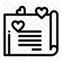 Liebesbrief  Symbol