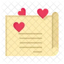 Liebesbrief  Symbol