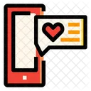 Smartphone Herz Liebe Symbol