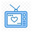 Liebesfilm Fernsehen Valentinstag Icon