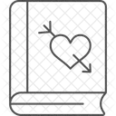 Liebe Geschichte Romantik Symbol
