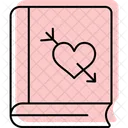 Liebe Geschichte Romantik Symbol