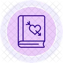 Liebesgeschichte Symbol