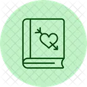 Liebe Geschichte Romantik Symbol