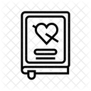 Liebesgeschichte  Symbol