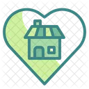 Liebeshaus Heimliebe Hausliebe Symbol