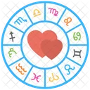 Liebe Horoskop Beziehung Symbol