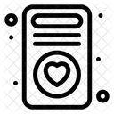 Liebeskarte  Symbol