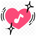 Musik Liebe Lied Symbol