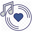 Liebe Musik Musik Liebe Icon