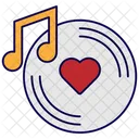 Liebe Musik Musik Liebe Icon