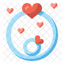 Liebesring Ehering Valentinstagsring Symbol