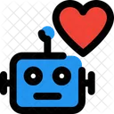 Liebe Roboter  Symbol