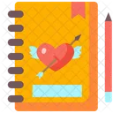 Liebestagebuch  Symbol