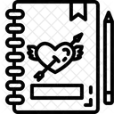 Liebestagebuch  Symbol