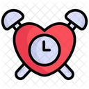 Liebesuhr Herzform Uhr Herzform Symbol