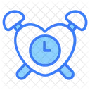 Liebesuhr Herzform Uhr Herzform Symbol