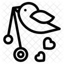 Liebesvogel  Symbol