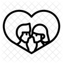 Liebhaber Paar Liebe Symbol