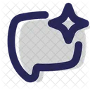 Lieblings Chat Kommunikation Konversation Symbol