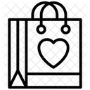 Lieblings-Einkaufstasche  Symbol