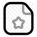 Lieblingsdatei Datei Dokument Symbol