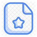 Lieblingsdatei Datei Dokument Symbol