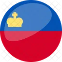 Liechtenstein Flag Country Icon