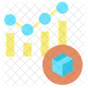 Lieferanalyse Logistikdiagramm Logistiklieferdiagramm Symbol